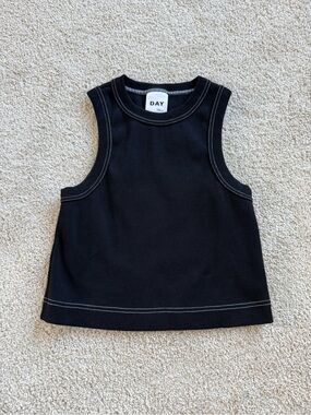 Black tank by Day Birger et Mikkelsen Elise